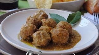 Receta de albóndigas mozárabes [upl. by Airotnes745]