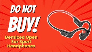 10 Shocking Reasons NOT to Buy DEMICEA Open Ear Sport Headphones 🚫🎧 [upl. by Weinstein]