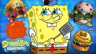 SpongeBobs Krabby Patties Reinvented 🍔  50 Minute Compilation  SpongeBob [upl. by Jp]