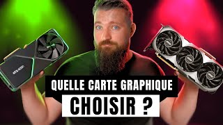 Quelle CARTE GRAPHIQUE CHOISIR pour ton PC GAMER [upl. by Sheepshanks]