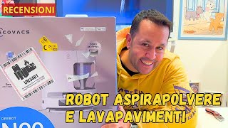 ROBOT ASPIRAPOLVERE e Lavapavimenti Economico 🚀 Recensione Ecovacs Deebot N20 Plus Best Buy 🤩 [upl. by Oraneg]