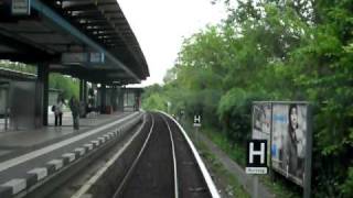 Führerstandsmitfahrt SBahn Berlin Yorkstraße  Lichterfelde Ost [upl. by Shabbir]