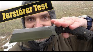 Survival Deutschland Zerstörer  Survival Messer Test [upl. by Eiramnerual813]