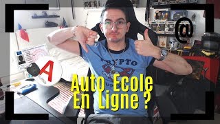 Mon Expérience Auto Ecole en ligne avec AUTOECOLENET [upl. by Aynnek]