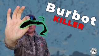 Burbot love THIS lure How To Ice Fish Burbot [upl. by Attezi]