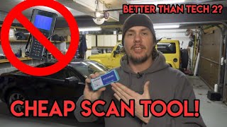 Cheap GM Scan Tool Is The VCX Nano Better Than A Tech 2 [upl. by Enahs]