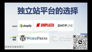 【离火跨境】2023年跨境电商shopify shoplazza（店匠 shopline wordpress 之间不同建站平台的差异和选择 [upl. by Ynetsed418]