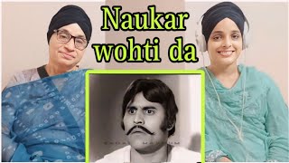 Indian reaction to Munawar Zareef Naukar wohti da very funny clips compilation [upl. by Yetta]