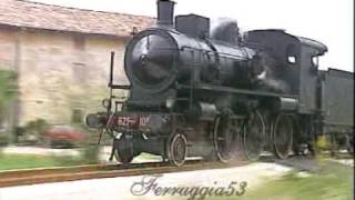 Locomotiva 625100 Brescello Parma e ritornompg [upl. by Stringer]