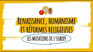 Lessentiel en 3 minutes  Renaissance humanisme et réformes religieuses [upl. by Esyned]