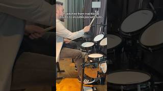 I switched from traditional drums to invisible pocketdrumaeroband pocketdrum pocketdrum2plus [upl. by Sehcaep721]