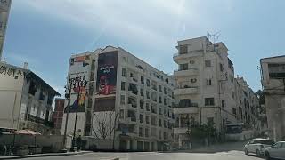 Driving in Algiers  From Bab El Oued to Telemly in Central Algiers [upl. by Bettencourt]