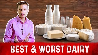 Best and Worst Dairy Milk Products – DrBerg on Dairy Products [upl. by Ojillek]