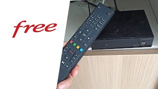 Freebox MINI 4K  association de la télécommande version courte FREE [upl. by Jacquelynn86]