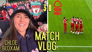 JOTA NUNEZ amp SALAH HELP LFC EASE PAST FOREST  Liverpool 30 Nottingham Forest  Matchday Vlog [upl. by Sirac808]