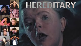 HEREDITARY CAR DEATH SCENE REACTION COMPILATION [upl. by Wynnie]