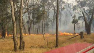 Victorian quotBlack Saturdayquot Bushfires  Photos from Strike Team 1364 [upl. by Aikat21]