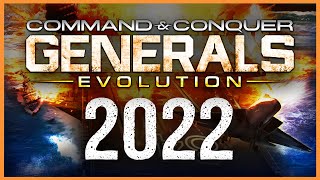 Command and Conquer Generals Evolution in 2022  Massive Update Released [upl. by Mahoney419]