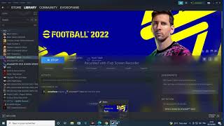 efootball 2022 black screen fix [upl. by Twyla578]