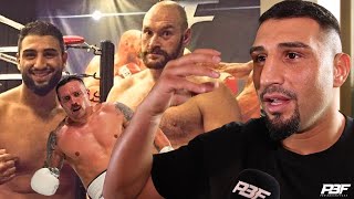 AGIT KABAYEL SPARRED TYSON FURY WARNS OLEKSANDR USYK OF BODY SHOTS REVEALS WHY IT COULD BE CRUCIAL [upl. by Herzberg184]