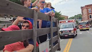 Fourth of July parade in Brattleboro [upl. by Aalst345]