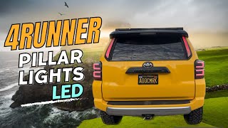 Easy Install Tailgate Pillar Lights for 4Runner [upl. by Yarvis]