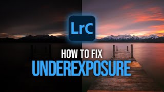 How to Save UNDEREXPOSED PHOTOS Lightroom Classic Tutorial [upl. by Feeley17]