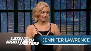 Jennifer Lawrence Wanted Seth to Ask Her Out When She Hosted SNL  Late Night with Seth Meyers [upl. by Clayborn]