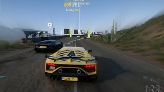 LAMBORGHINI AVENTADOR Complete race Forza Horizon 5 [upl. by Dnar656]