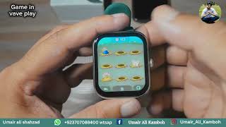 Game play in smart watch  how to download games in smart watch [upl. by Assirol]