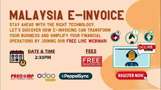 Join PeppolSync Webinar Demo EInvoice for Free  Your Gateway to Malaysia’s EInvoice Compliance [upl. by Aerua122]