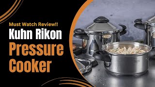 Efficient Cooking with Kuhn Rikon Duromatic Top Pressure Cooker Review Kitchens Culinary Marvel [upl. by Anuahsed]