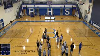 Boonville High School vs Versailles High School Womens Varsity Volleyball [upl. by Norwood]