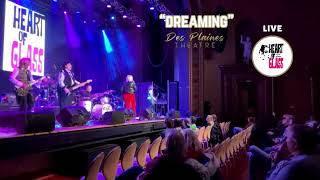 quotDreamingquot Covered by Blondie Tribute Band quotHeart Of Glassquot at Ron Onestis Des Plaines Theater [upl. by Anevad]