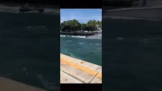 Boat Sinks at Boynton Inlet [upl. by Hniht176]