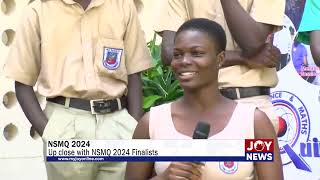 NSMQ 2024 Up close with NSMQ 2024 Finalists NSMQOnJoy [upl. by Ilahtan]