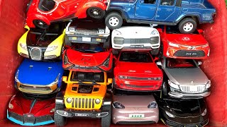 BOX FULL OF Diecast Cars Lamborghini Sian Bugatti Veyron Lamborghini Centenario GTR R50 cars [upl. by Collar]