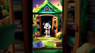 The Enchanted Library  Nursery spoken English Short Stories for kids feedshorts cartoon shorts [upl. by Supat]