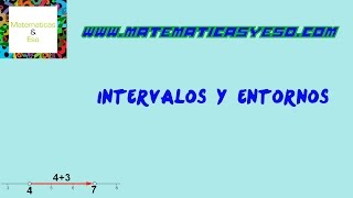 INTERVALOS Y ENTORNOS HD [upl. by Aala]