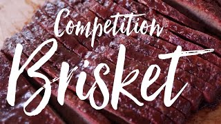 Competition Brisket Recipe [upl. by Alyn]