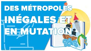 Des Métropoles Inégales et en Mutation 12  1ère  Géographie  Mathrix [upl. by Enail]