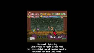 How to Superguard Wizzerd Lightning papermario [upl. by Aiynat893]