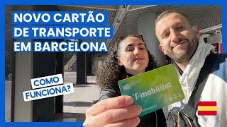 TRANSPORTE PÚBLICO BARCELONA 2024  Quanto custa e como funciona [upl. by Lindon152]