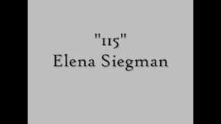 115  Elena Siegman Subtitulos en español [upl. by Swehttam]