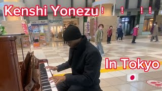 I Played Peace Signピースサイン by Kenshi Yonezu on a Public Piano in Japan [upl. by End]