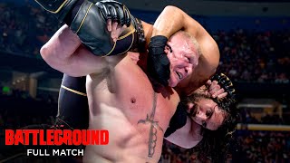 FULL MATCH  Seth Rollins vs Brock Lesnar  WWE Title Match WWE Battleground 2015 [upl. by Mal]