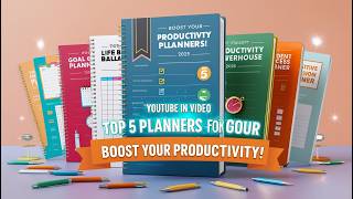 Top 5 Planners for Goal Setting and Productivity in 2025 [upl. by Julina]