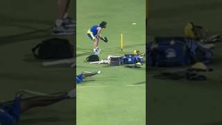 MS Dhoni Wicket Keeping Practice🔥🔥cricketshortsfeedshortsindiaMSDhoni [upl. by Bartholomeo115]