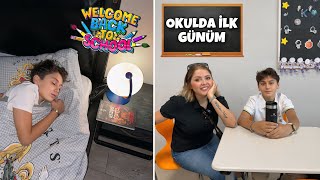 OKULUMDA İLK GÜNÜM VLOG  SABAH RUTİNİM [upl. by Boycie493]