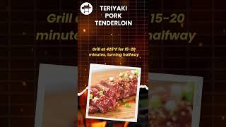 Teriyaki Pork Tenderloin on a Pellet Grill pelletgrills food pelletgrill smokergrill [upl. by Slocum]